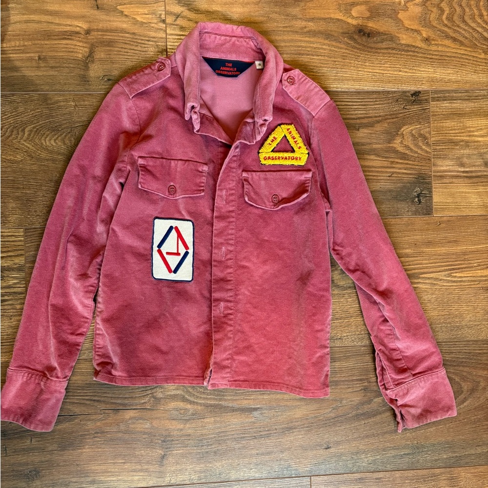 The Animals Observatory EUC size 8 TAO patch shirt